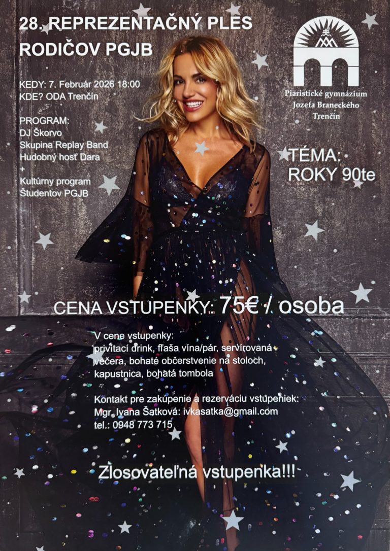 POZVÁNKA – Ples PGJB
